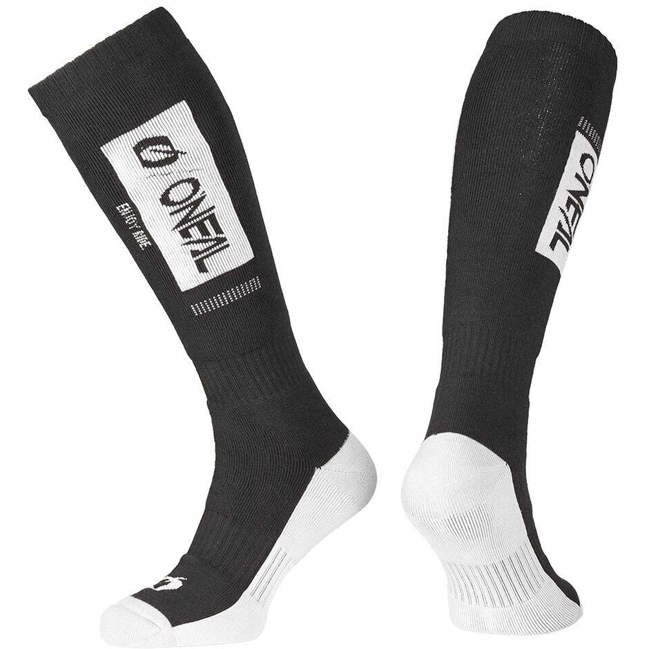 Oneal PRO MX RW Motocross Enduro Socks Black White