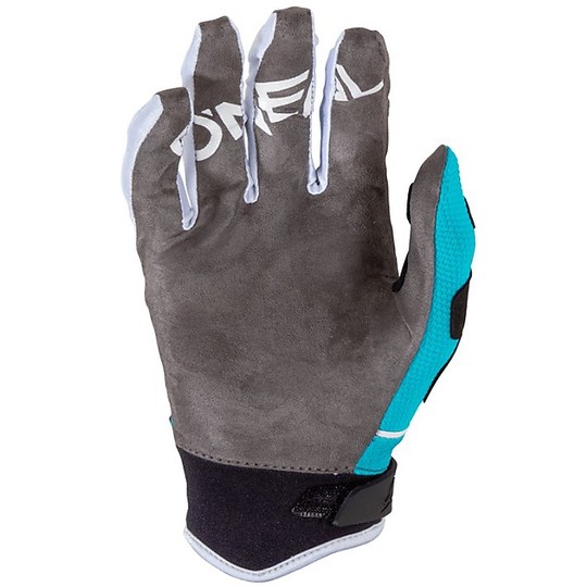 Oneal Revolution Blue Cross Enduro Motorcycle Gloves