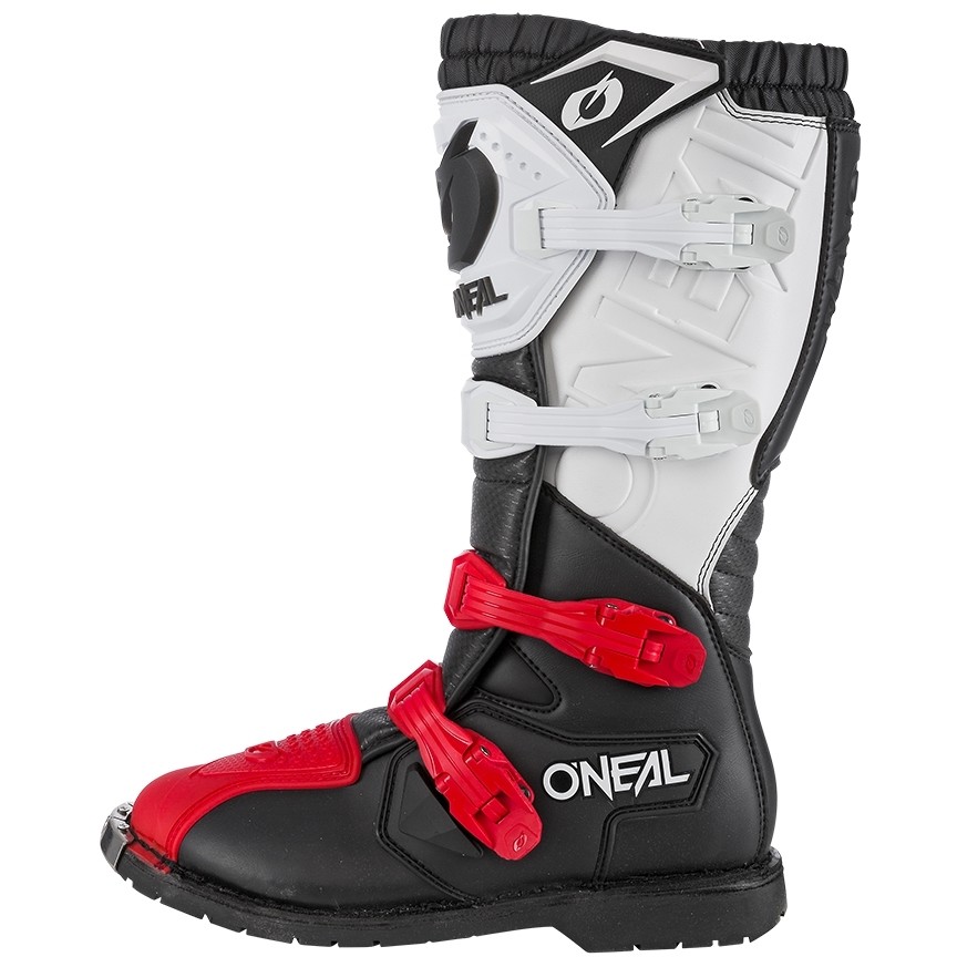 O'Neal RIDER PRO Cross Enduro Motorcycle Boots Black White Red