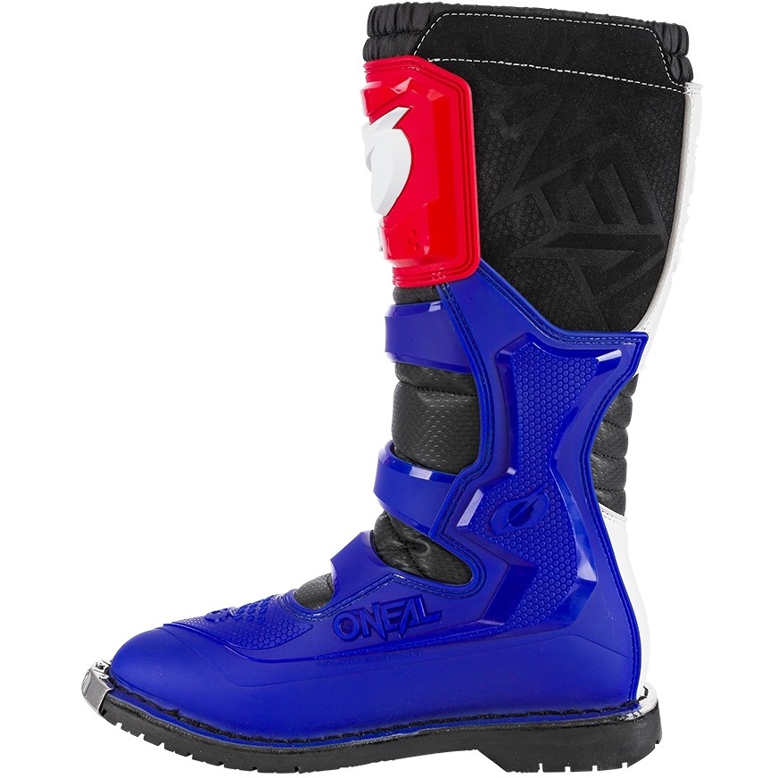 O'Neal RIDER PRO Cross Enduro Motorcycle Boots Blue White Red