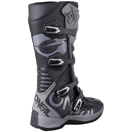 Oneal RMX BOOT Cross Enduro Motorcycle Boots Black Gray
