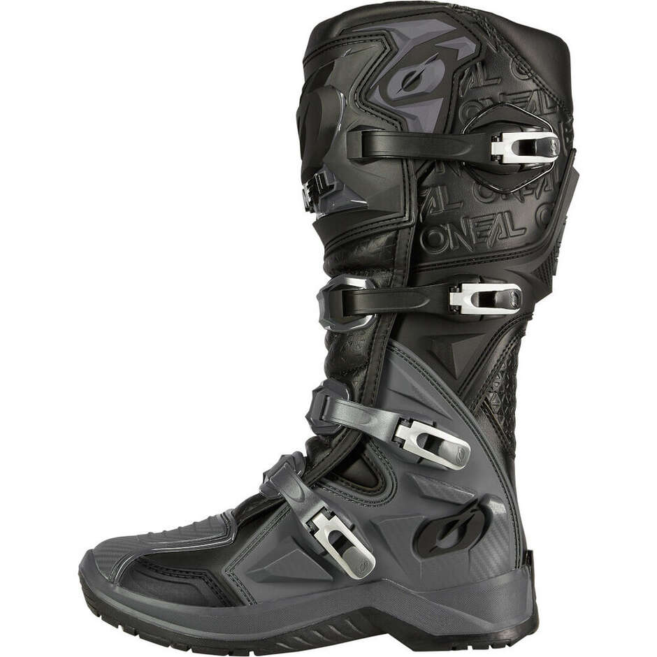 O'NEAL RMX PRO Cross Enduro Motorcycle Boots Black/Grey