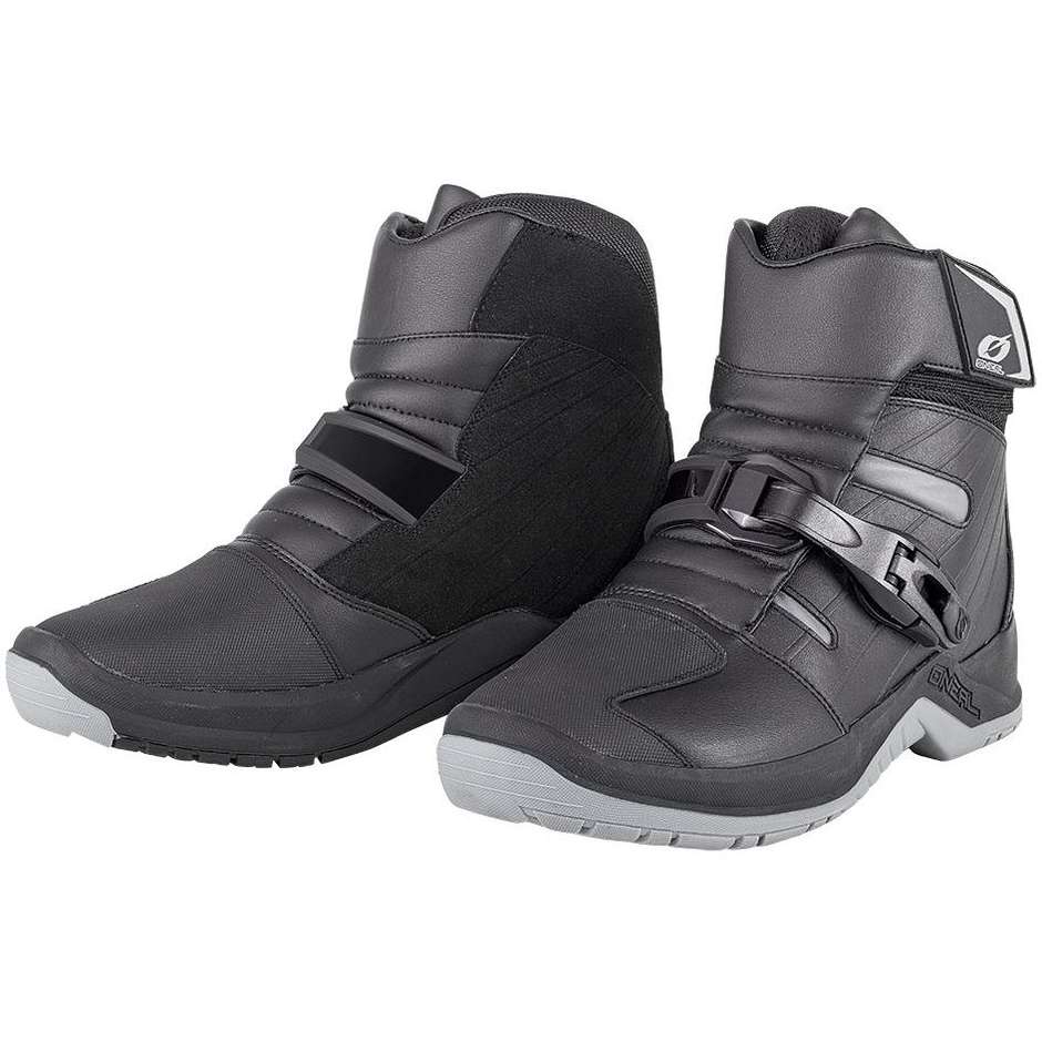 Oneal Rmx Shorty Boot Black Touring Motorcycle Boots
