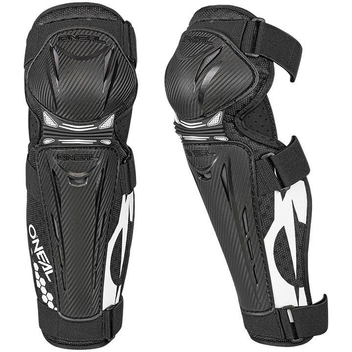Oneal Trail FR Carbon Look Knee Guard White
