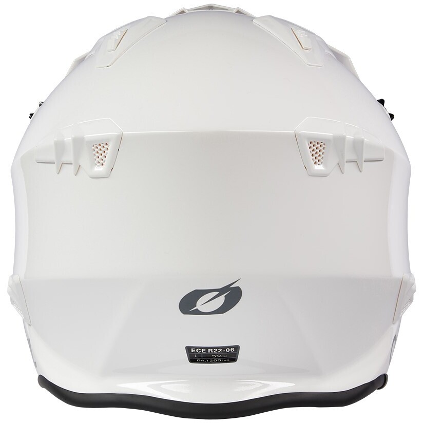 Oneal VOLT Helmet SOLID White Motorcycle Jet Helmet