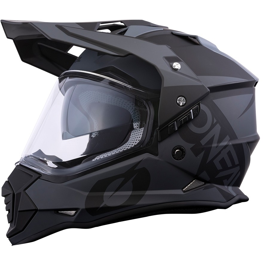 Onealierra Helmet R Black Gray Motorcycle Helmet