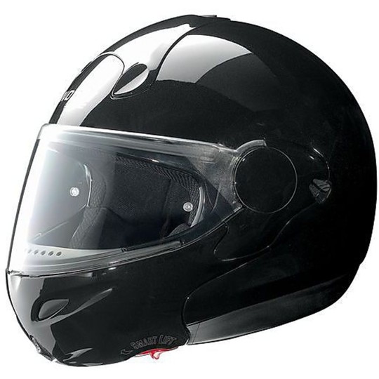 Openable Nolan N100 Modular Motorcycle Helmet Gloss Black