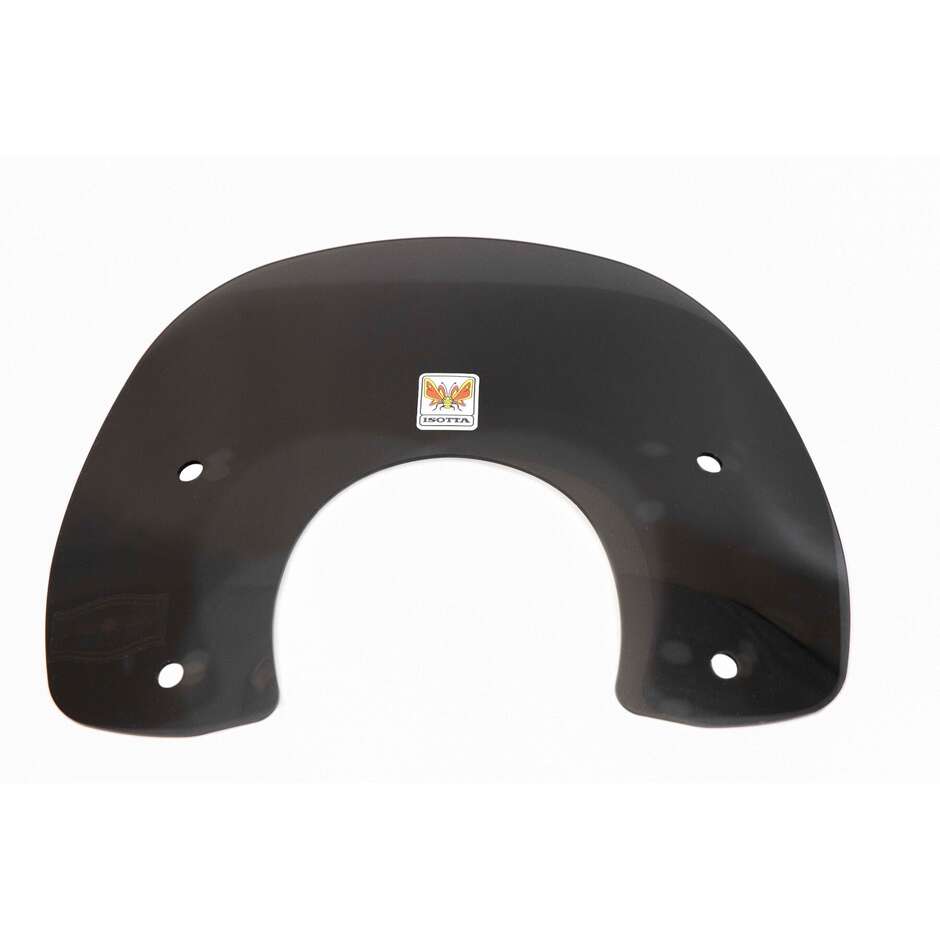 Original Isotta Type Windshield For Vespa Primavera Dark Smoke