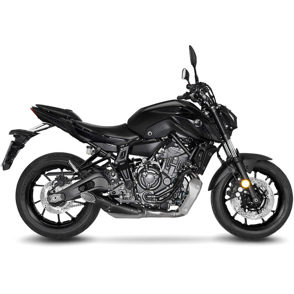 Original Leovince Exhaust Cover 14290 EXHAUST TIP Specific for YAMAHA MT-07/FZ-07 (14-24); Tracer700 (16-23); Tracer700GT (19-23)