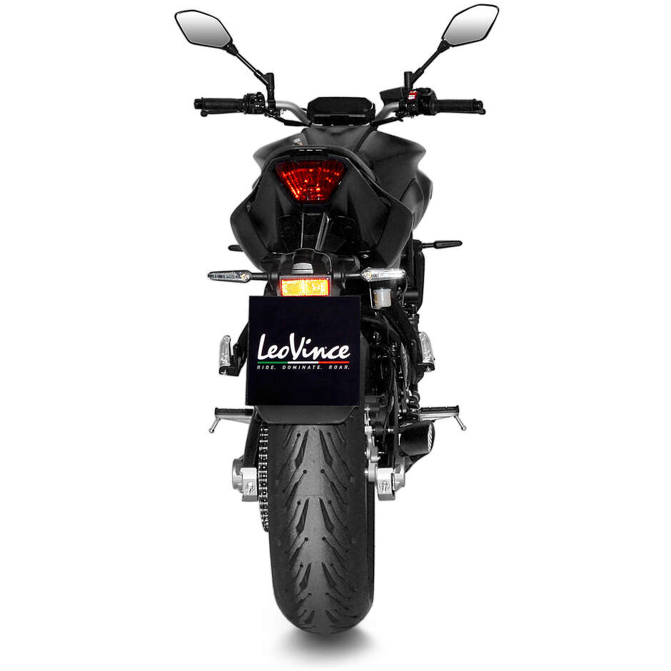 Original Leovince Exhaust Cover 14290 EXHAUST TIP Specific for YAMAHA MT-07/FZ-07 (14-24); Tracer700 (16-23); Tracer700GT (19-23)