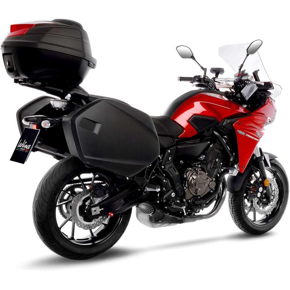 Original Leovince Exhaust Cover 14290 EXHAUST TIP Specific for YAMAHA MT-07/FZ-07 (14-24); Tracer700 (16-23); Tracer700GT (19-23)