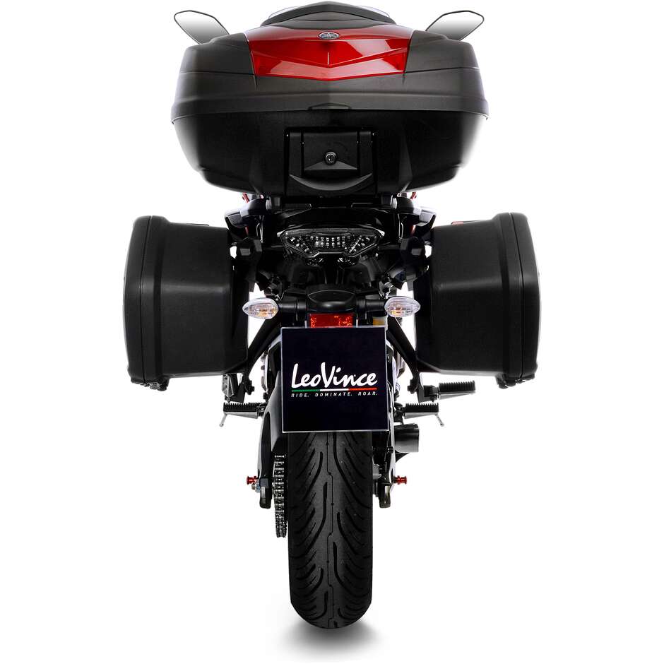 Original Leovince Exhaust Cover 14290 EXHAUST TIP Specific for YAMAHA MT-07/FZ-07 (14-24); Tracer700 (16-23); Tracer700GT (19-23)