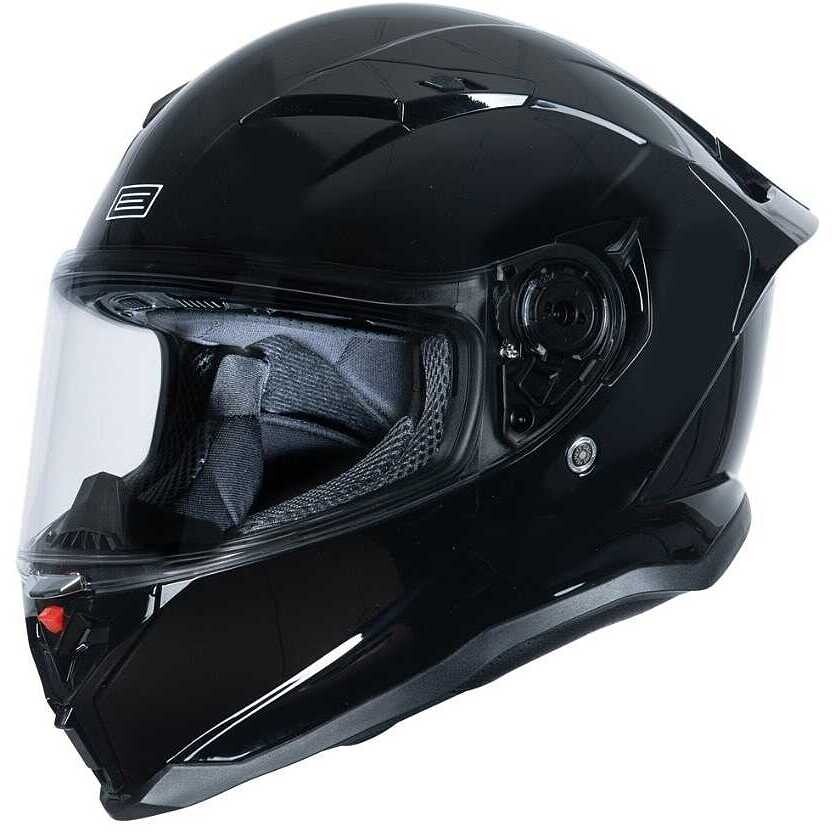 Origine FORCE 06 Mono Schwarzer Integral-Motorradhelm