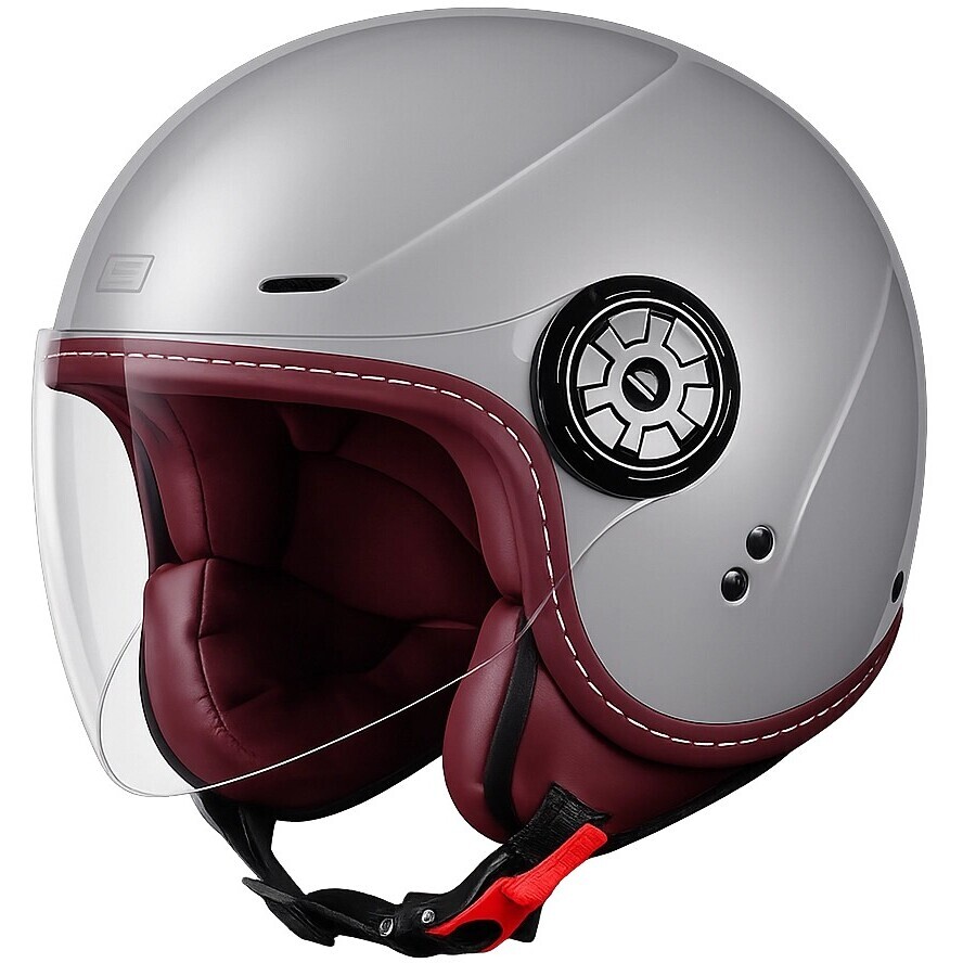Origine GARDA SOLID Jet Motorradhelm Grau