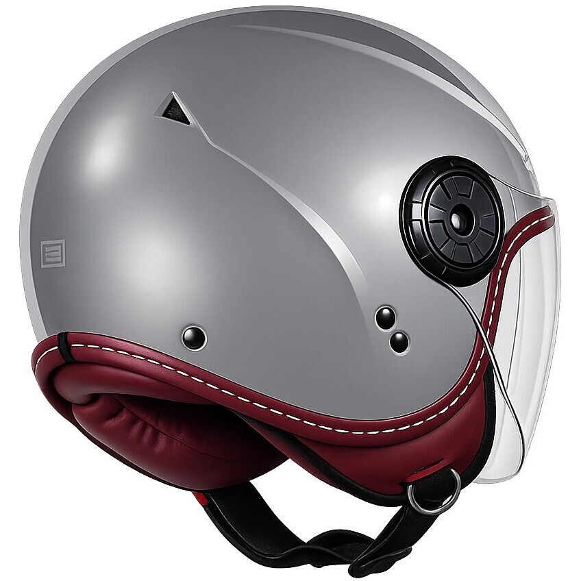 Origine GARDA SOLID Jet Motorradhelm Grau