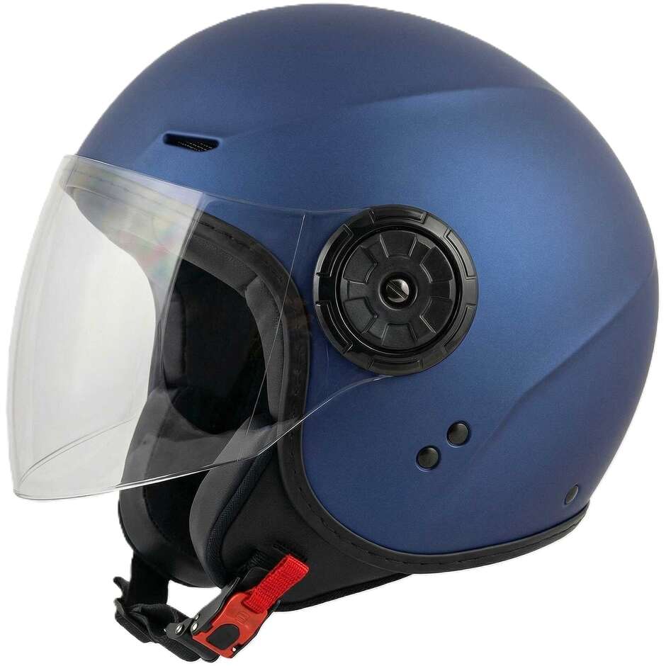Origine GARDA SOLID Jet Motorradhelm Mattblau