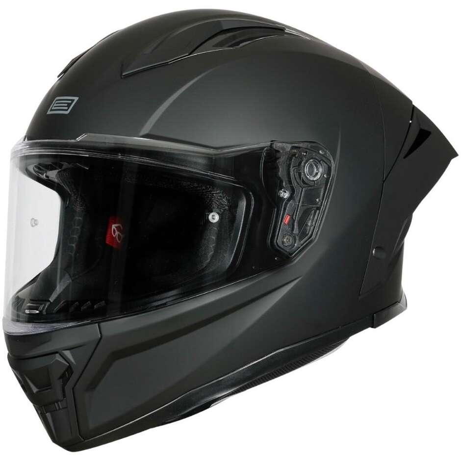 ORIGINE PISTA SOLID Full Face Motorcycle Helmet Matte Black 22.06