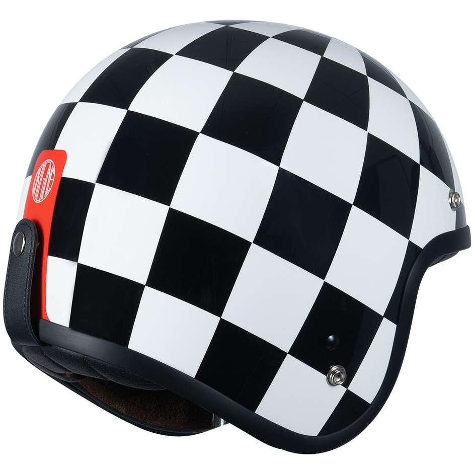 Origine PRIMO Speed White Custom Jet Motorcycle Helmet
