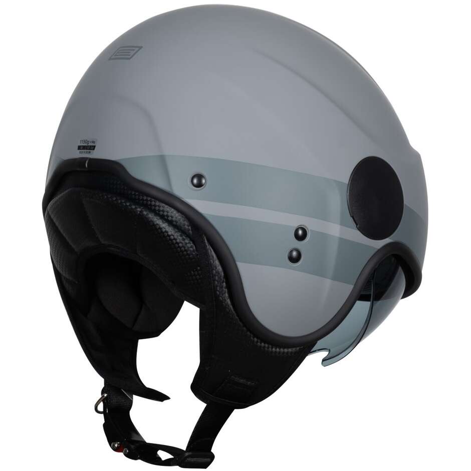 ORIGINE SIERRA DISCOVERY Jet Motorcycle Helmet Matt Grey 22.06