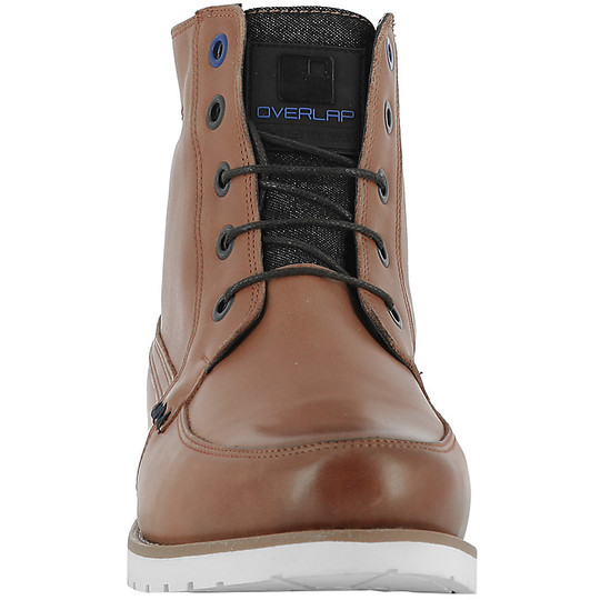 Overlap OVP-11 Wood Motorcycle Shoes CE Approved Wp