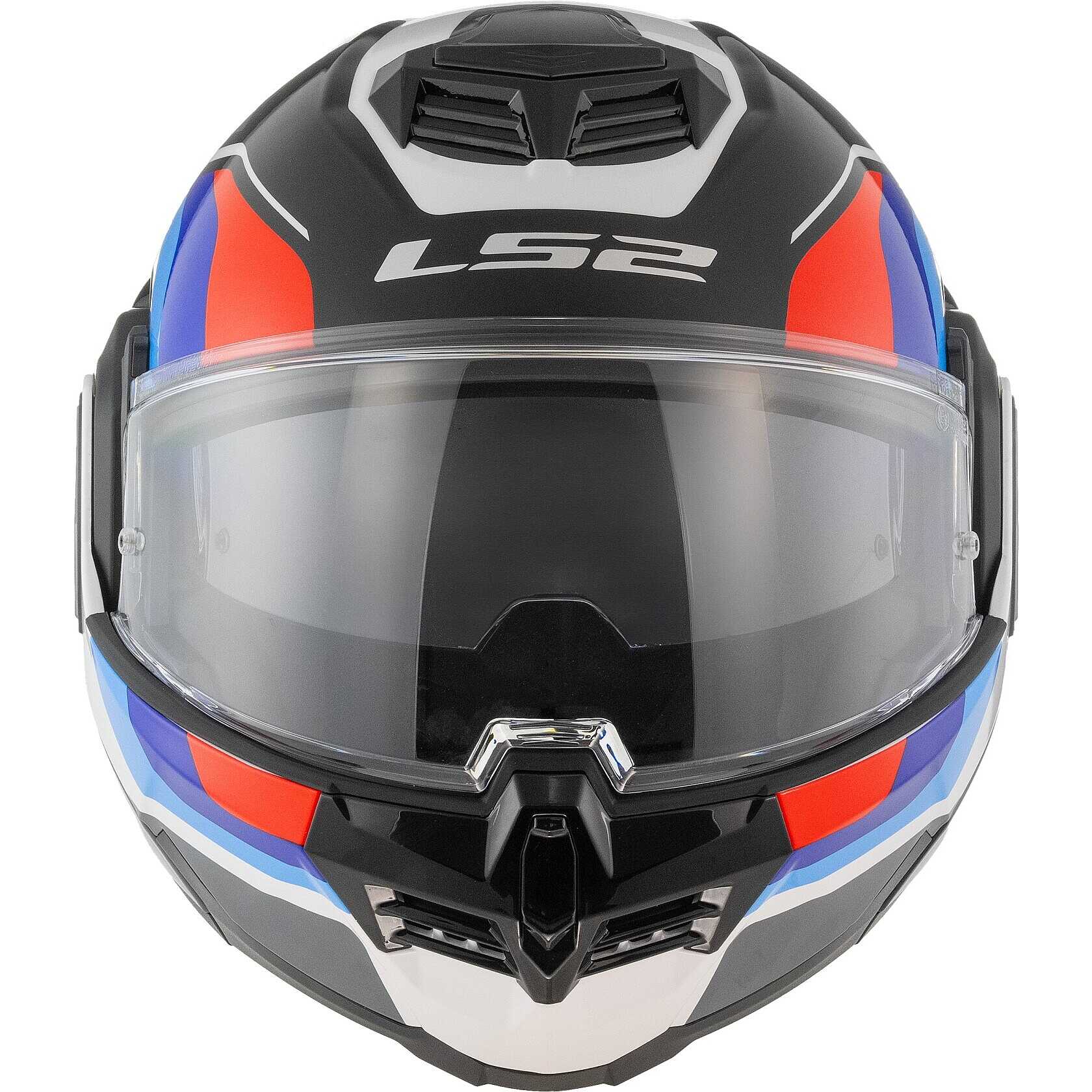 bluetooth ls2 helmets Advant Modular Helmet with Integrated Cardo 4X (Noir Matte Black multiplier_1 Icon Airflite Full Face color:Starlight Blue The one