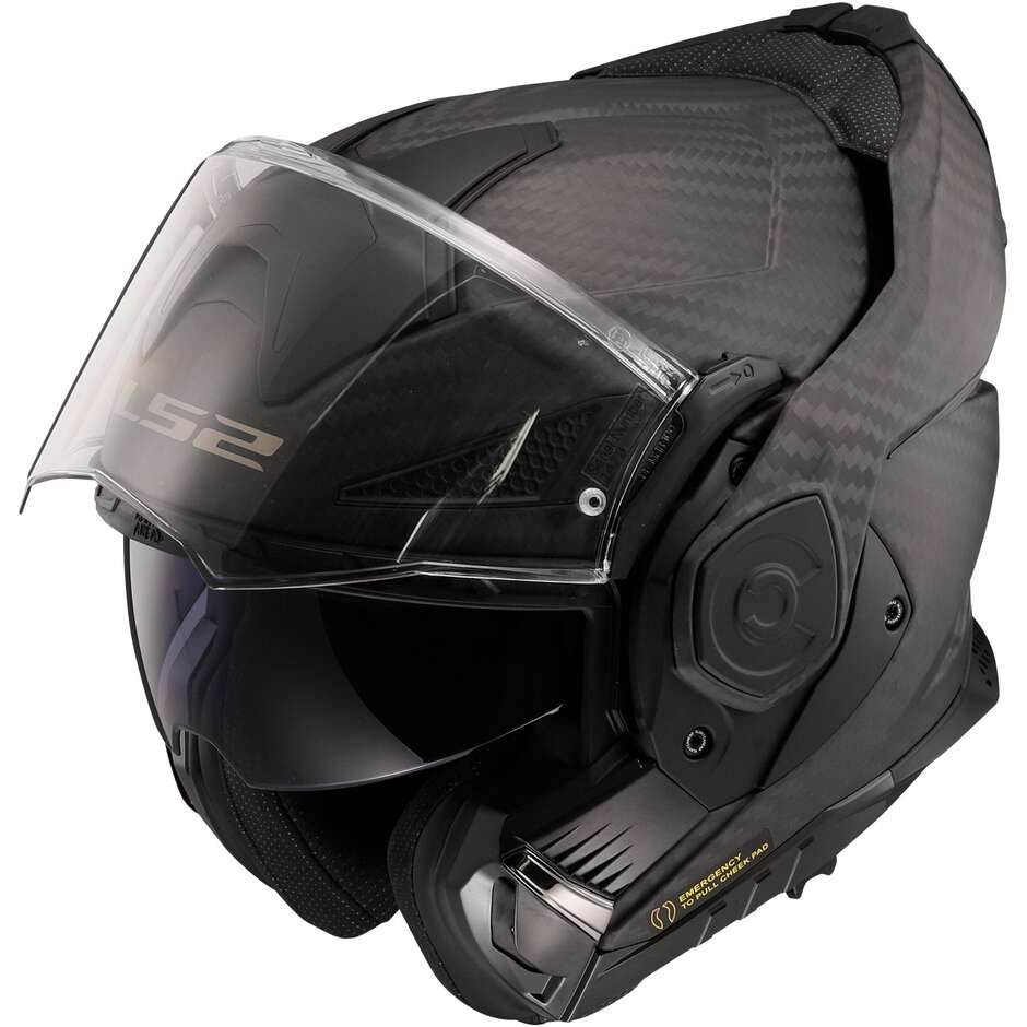 P/J Modularer Motorradhelm aus Carbon LS2 FF901 ADVANT