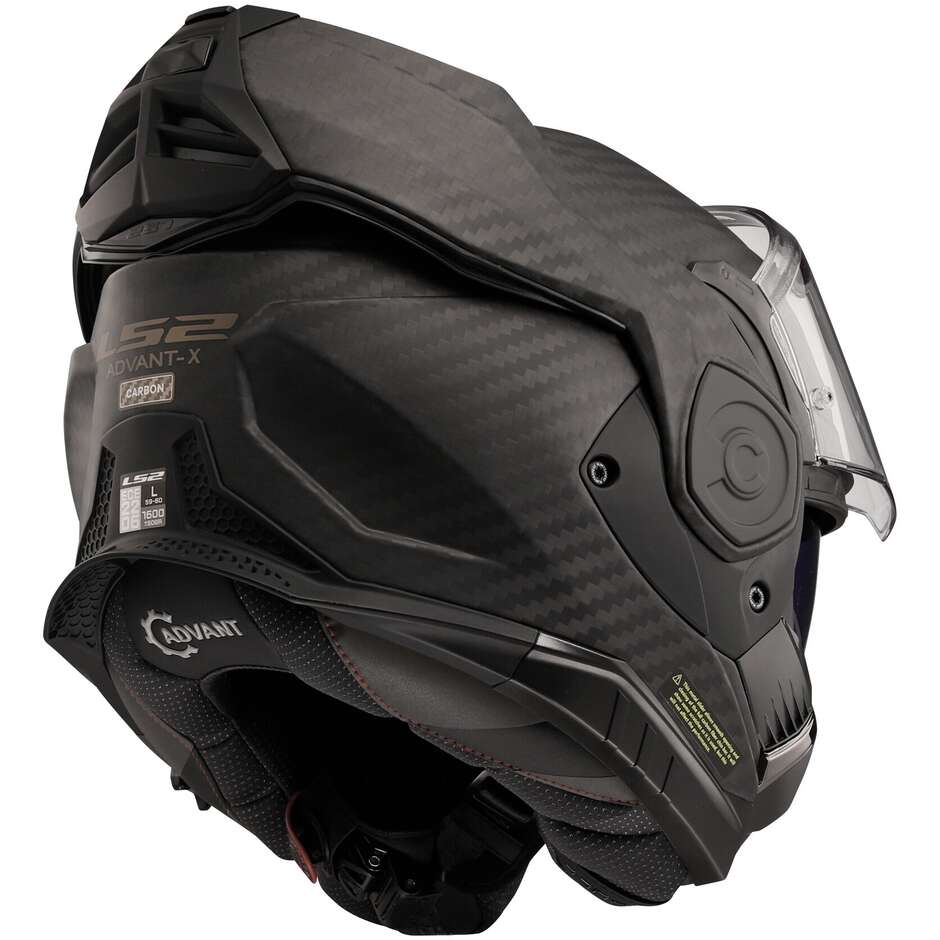 P/J Modularer Motorradhelm aus Carbon LS2 FF901 ADVANT
