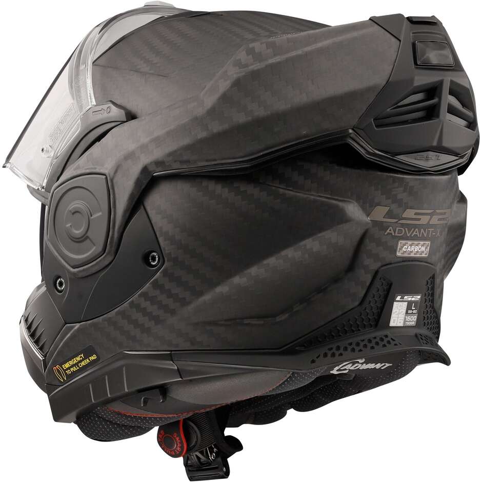 P/J Modularer Motorradhelm aus Carbon LS2 FF901 ADVANT