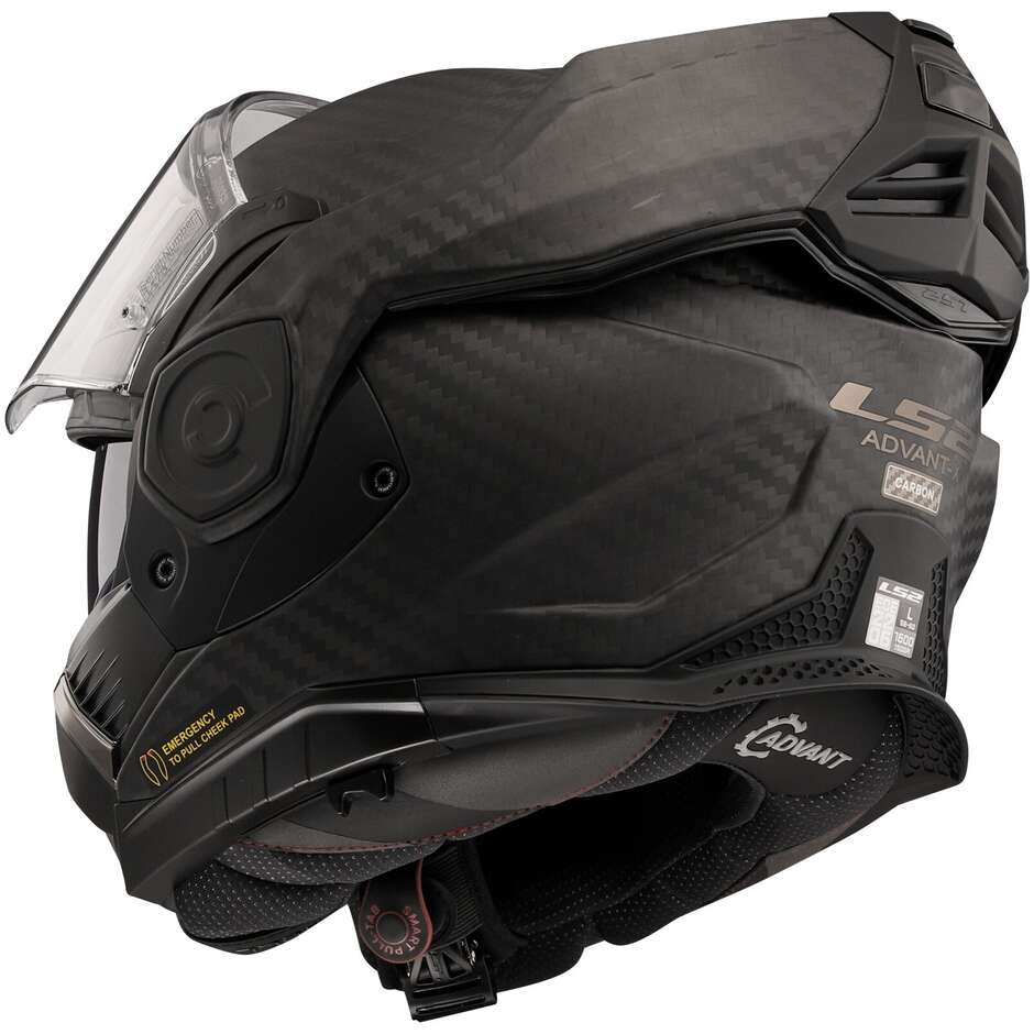 P/J Modularer Motorradhelm aus Carbon LS2 FF901 ADVANT