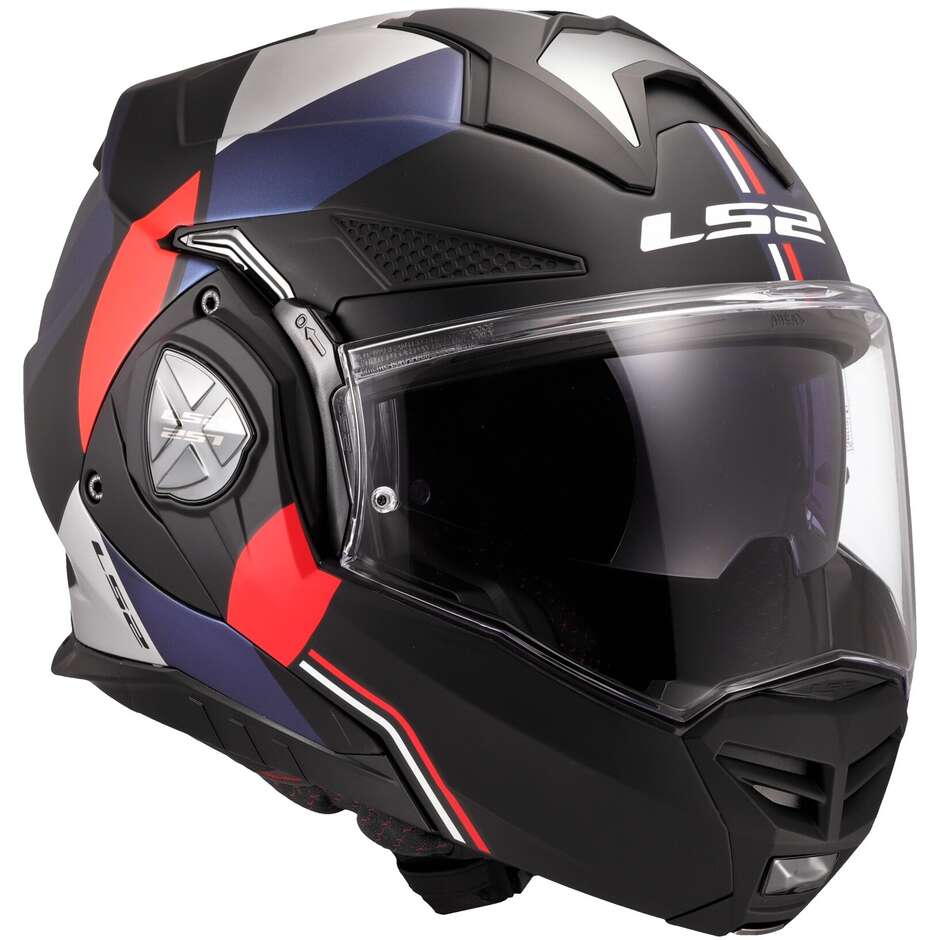 P/J Modularer Motorradhelm aus HPFC LS2 FF901 ADVANT