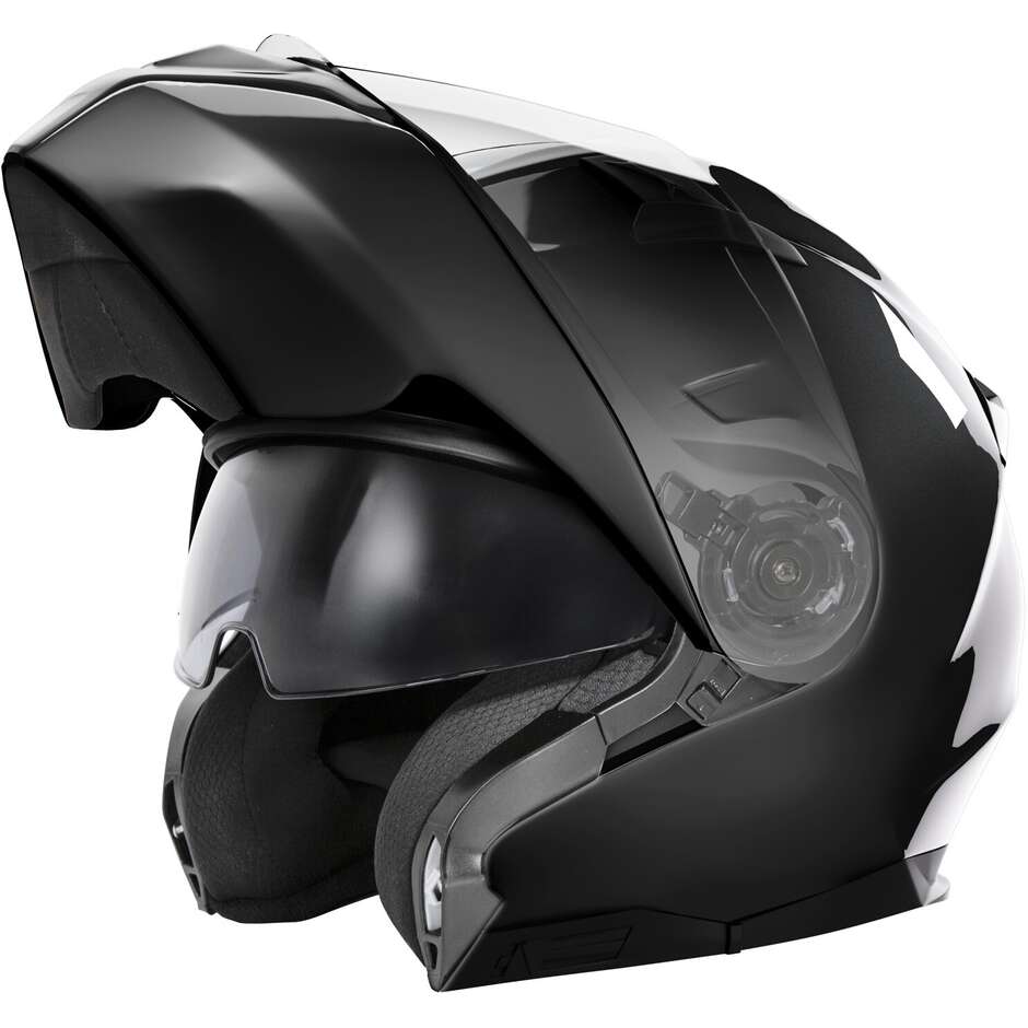 P/J Stormer SPARK Modular Motorcycle Helmet Pearl Black