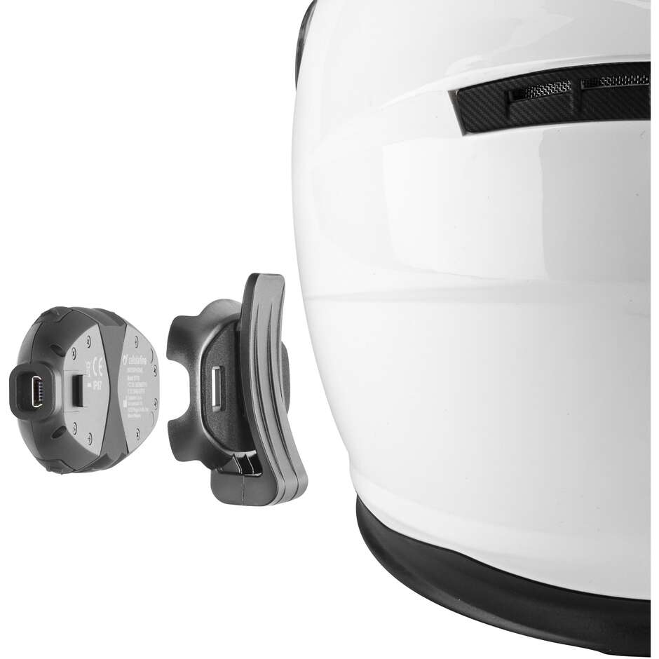 Paar Bluetooth CellularLine CONNECT Motorrad-Sprechanlagen 