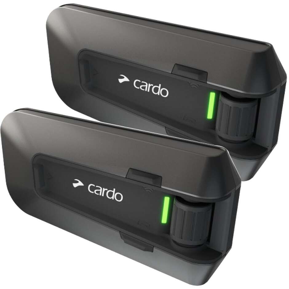 Paar Cardo Mesh Motorrad-Gegensprechanlagen PACKTALK EDGE JBL DUO – Doppelt