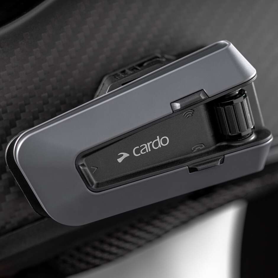 Paar Cardo Mesh Motorrad-Gegensprechanlagen PACKTALK EDGE JBL DUO – Doppelt