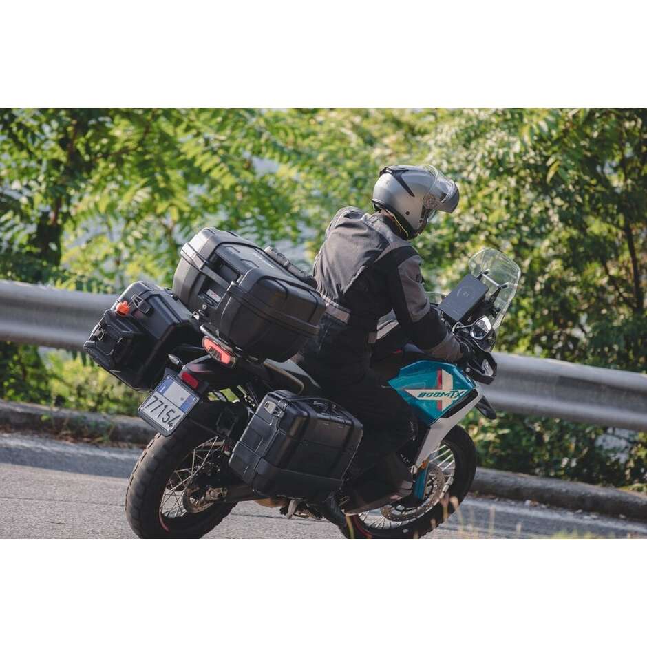 Paar Givi TRK33BB TREKKER LITE Schwarze 33 Liter Monokey Seitenkoffer