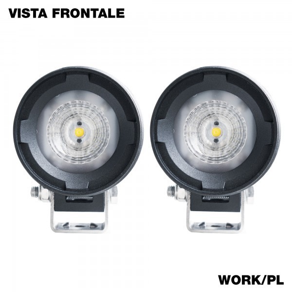 Paar Universal-LED-Strahler für Motorräder Aparts Work PL Online-Verkauf 