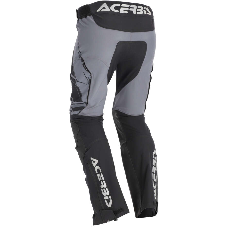 Pabtaloni Moto Cross Enduro Acerbis RALLY RACE OVER Nero Grigio
