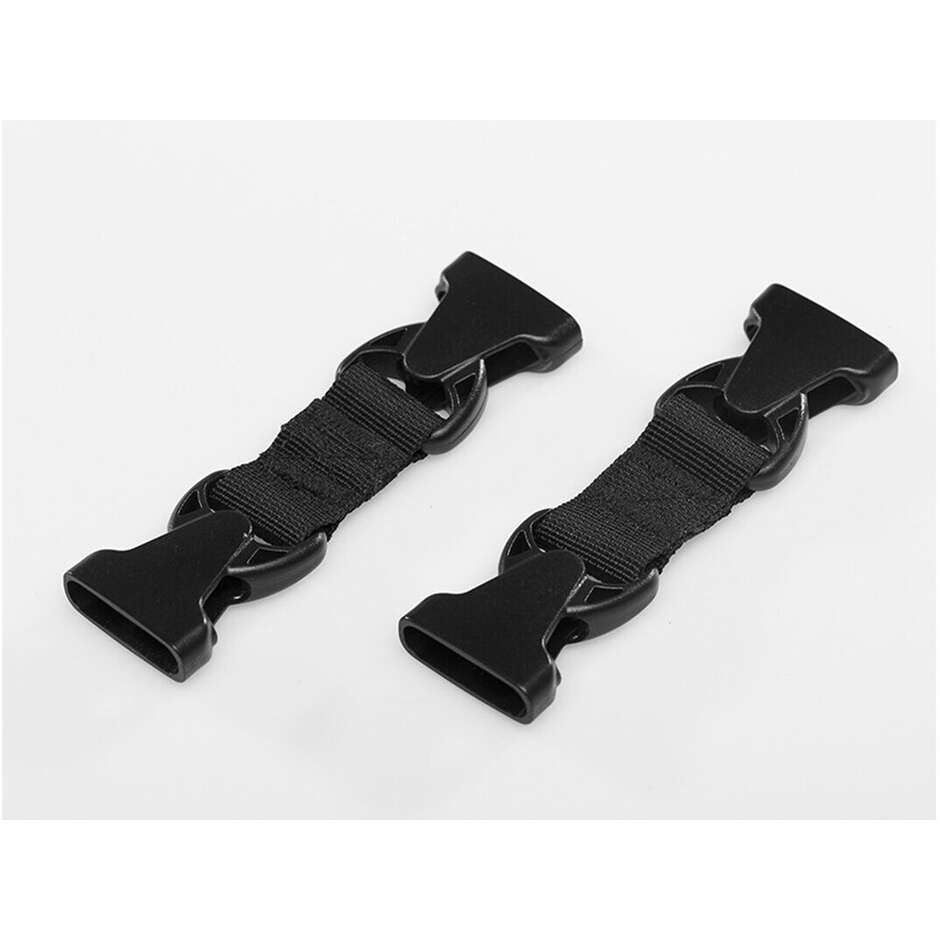Pair of Female / Female Adapters Black Sw-Motech BC.ZUB.00.067.30000 For Drybag 250 / 350 / 450 / 600 / 620 / 700
