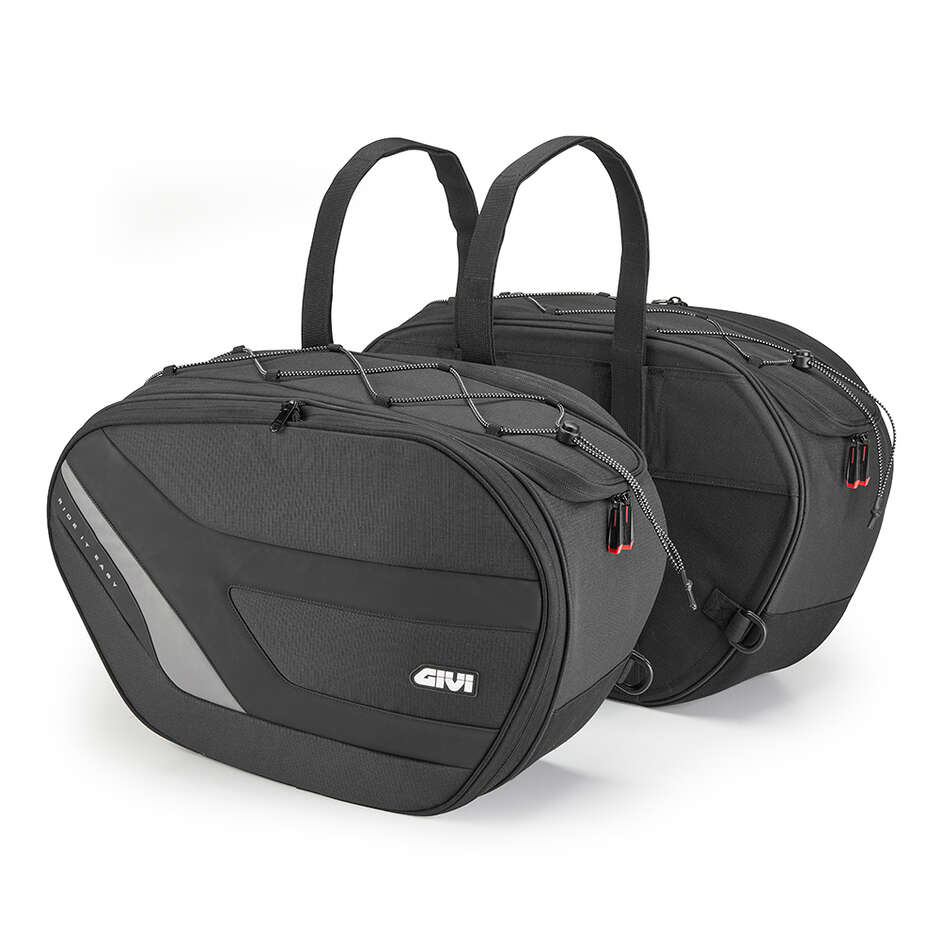 Pair of Givi EASI10 EASY-T Expandable Side Bags 27 > 35Lt.