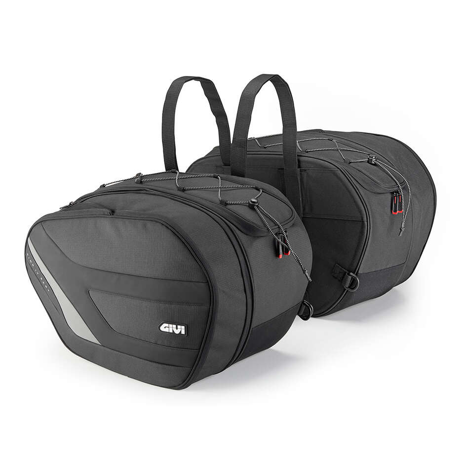Pair of Givi EASI10 EASY-T Expandable Side Bags 27 > 35Lt.
