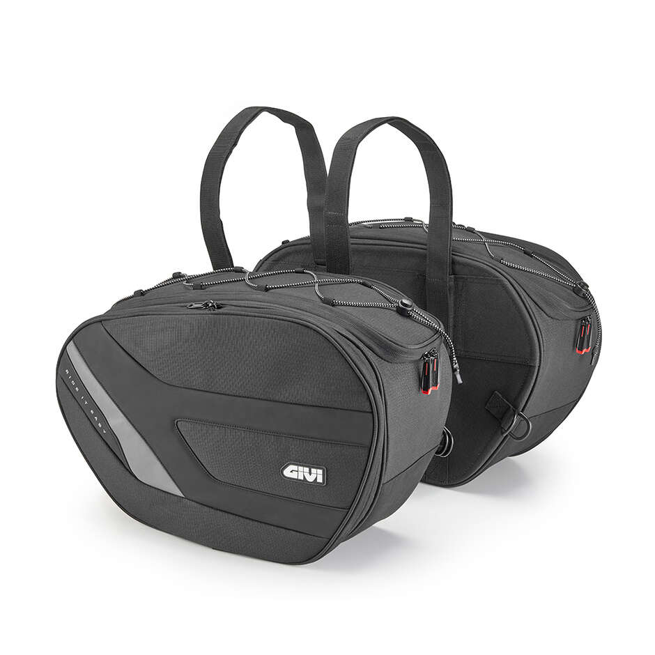 Pair of Givi EASI11 EASY-T Expandable Side Bags 18 > 25Lt.