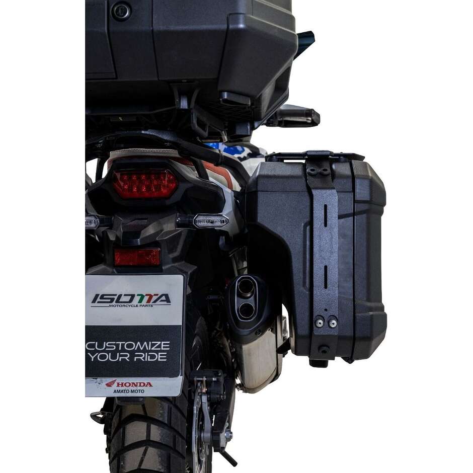 Pair of Isotta Aluminum Luggage Racks for Original HONDA CRF 1100L /ADV Bags