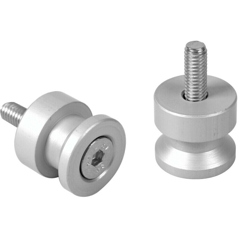 Paire de supports de lampe - M10 x 1,50 mm - Aluminium