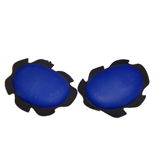 Pair of Universal Sliders Soap Round Blue Color In Thermoplastic Material