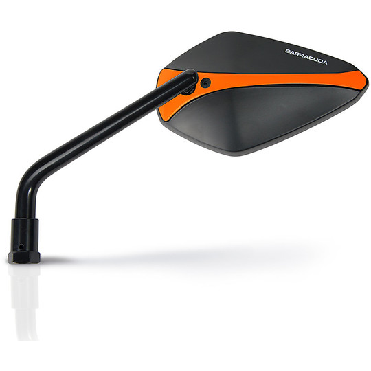 Pair Spiegel Moto BARRACUDA X-Version zugelassen Einsatz orange