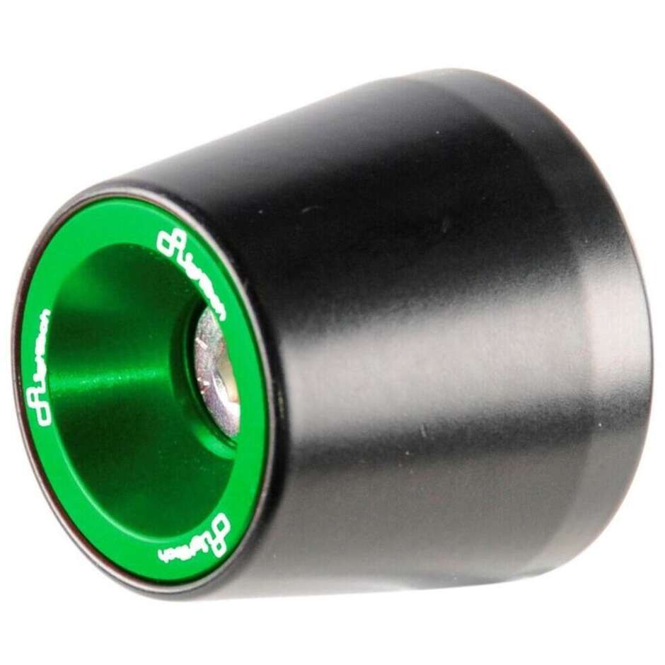 Paire de masses d'équilibrage Lightech KTM231 vertes pour motos Aprilia RS660 (20-24) et RS 457 (24)