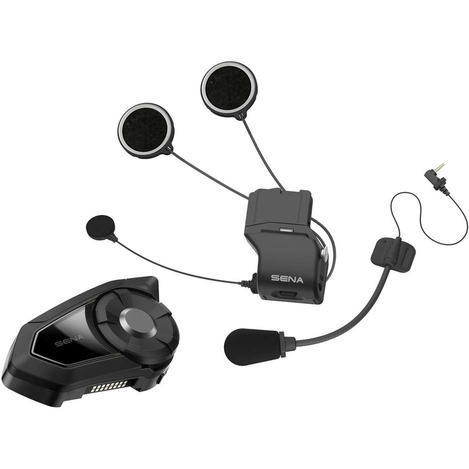 Pack de 2 Interphone Moto Bluetooth pour casque Sans Fil Réduction Du Bruit  –