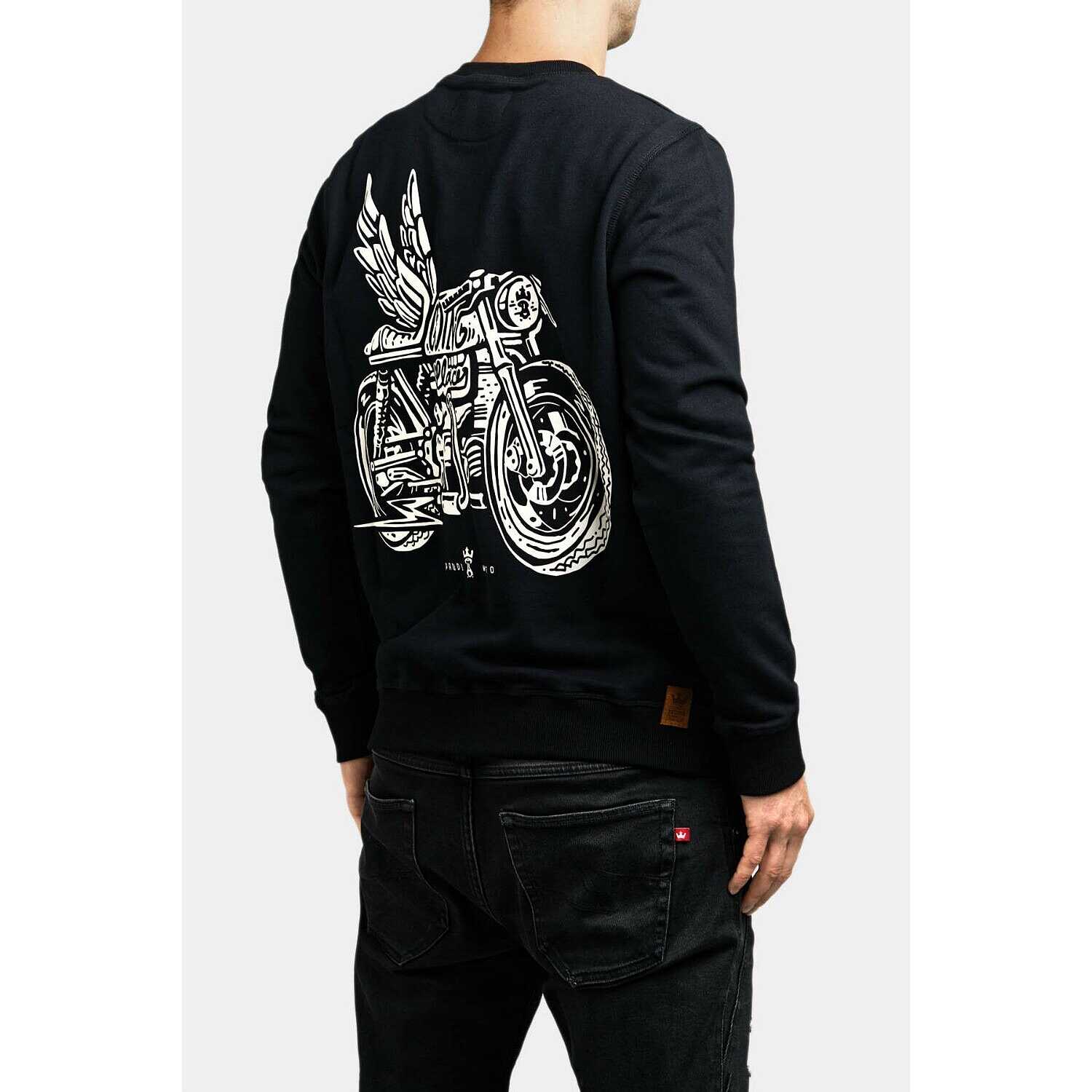 Pando Moto JOHN WING 1 Motorcycle Sweatshirts For Sale Online 