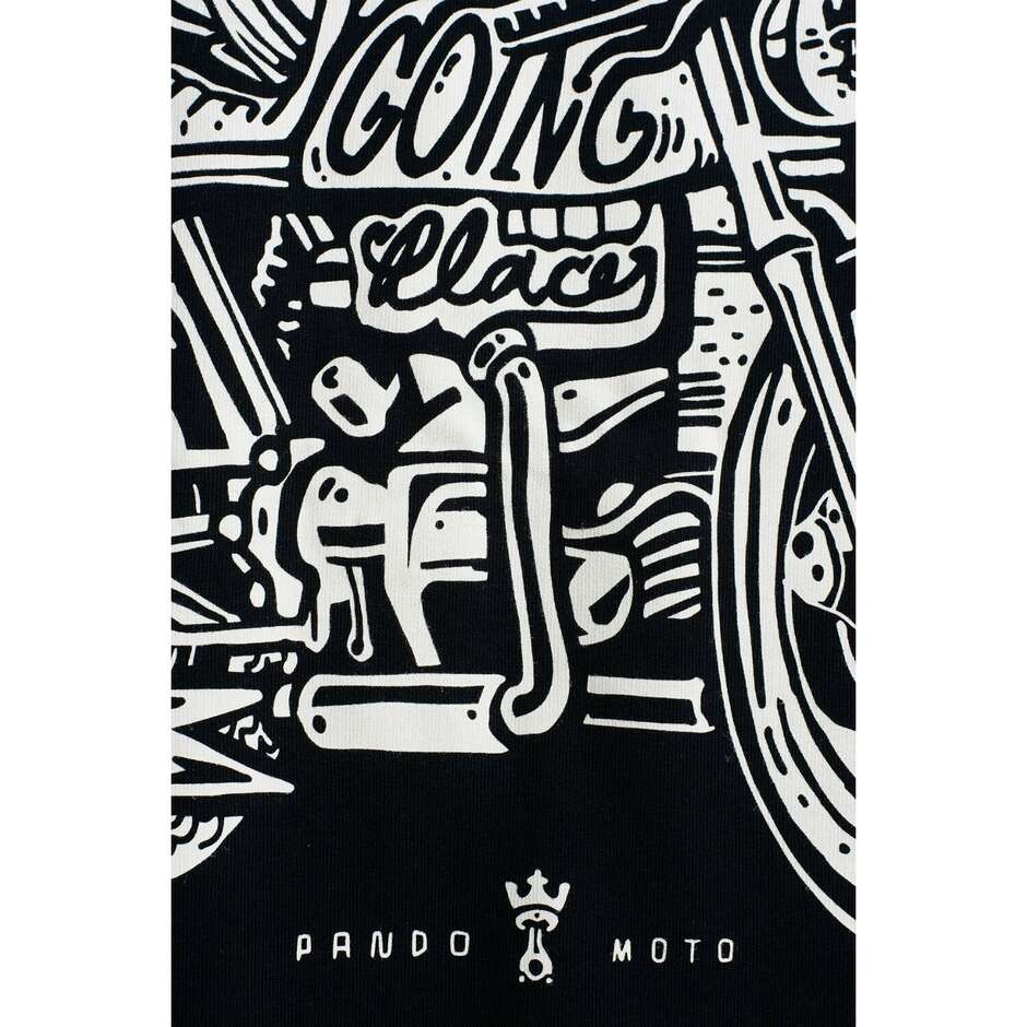 Pando Moto JOHN WING 1 Sweat-shirts moto