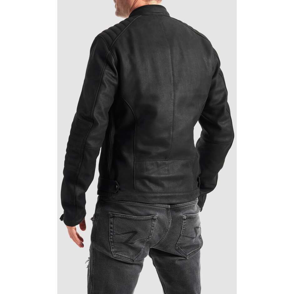 Pando Moto Men's Jacket Leather Motorcycle Jacket - TATAMI LT 01